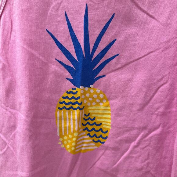Tea Collection Pink Pineapple Tank Top - Picture 3 of 8